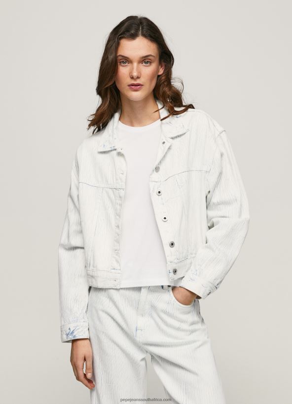 denim_cracking_effect_denim_jacket_pepe_jeans_l20f2f95_women.jpg Denim Cracking Effect Denim Jacket Pepe Jeans L20F2F95 Women - Image 1