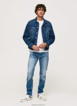 Denim Crane Midrise Slim Fit Jeans Pepe Jeans L20F2F795 Men