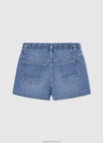 Denim Culotte Fit Denim Shorts Pepe Jeans L20F2F1509 Girl - Image 2