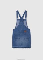 Denim Denim Dungaree Dress Pepe Jeans L20F2F1384 Girl - Image 2