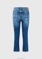 Denim Dion 7/8 High Waisted Slim Fit Jeans Pepe Jeans L20F2F74 Women - Image 2