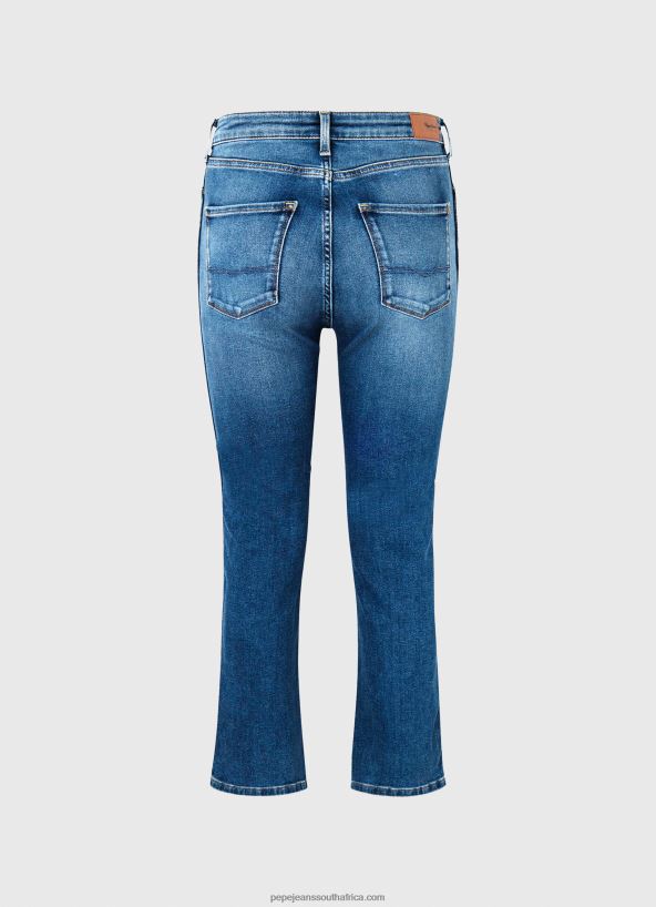 Denim Dion 7/8 High Waisted Slim Fit Jeans Pepe Jeans L20F2F74 Women - Image 2
