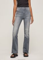 Denim Dion High Waisted Flared Fit Jeans Pepe Jeans L20F2F63 Women - Image 2
