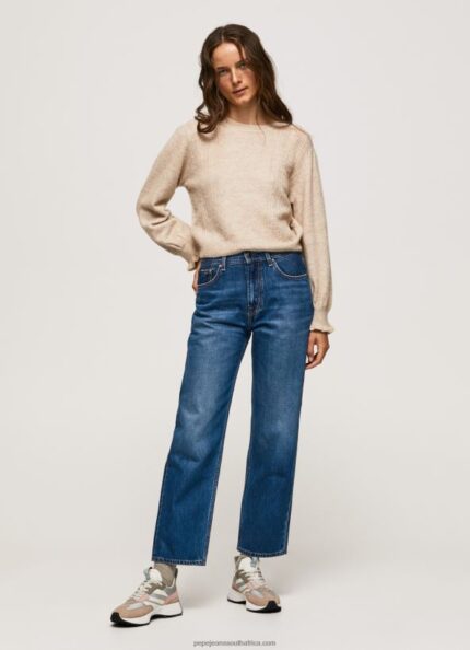 Denim Dover High Waisted Relaxed Fit Jeans Pepe Jeans L20F2F83 Women