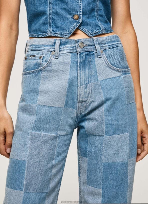Denim Dover Loose Fit High Waisted Jeans Pepe Jeans L20F2F88 Women - Image 3