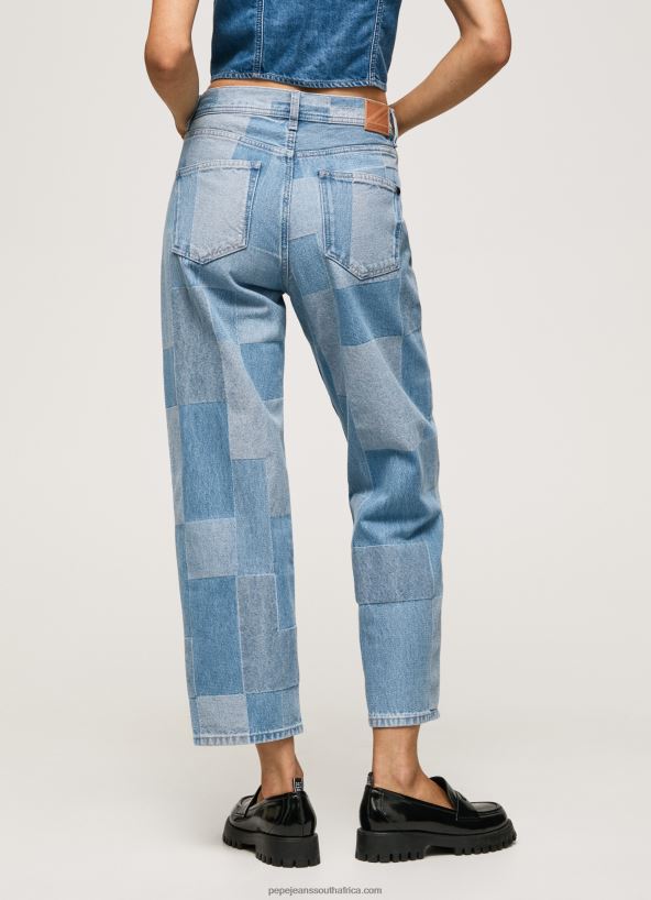 Denim Dover Loose Fit High Waisted Jeans Pepe Jeans L20F2F88 Women - Image 4
