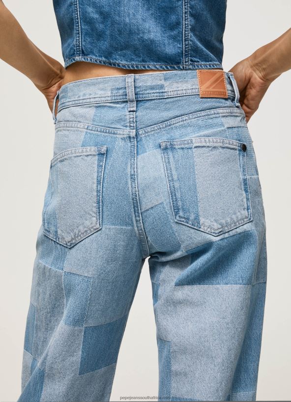 Denim Dover Loose Fit High Waisted Jeans Pepe Jeans L20F2F88 Women - Image 5