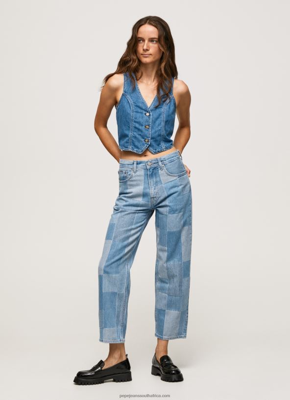 denim_dover_loose_fit_high_waisted_jeans_pepe_jeans_l20f2f88_women.jpg Denim Dover Loose Fit High Waisted Jeans Pepe Jeans L20F2F88 Women - Image 1