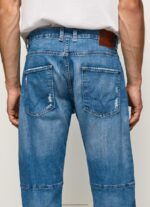 Denim Easton Dropped Rise Relaxed Fit Jeans Pepe Jeans L20F2F819 Men - Image 5