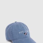 Denim Embroidered Logo Denim Cap Pepe Jeans L20F2F1513 Girl