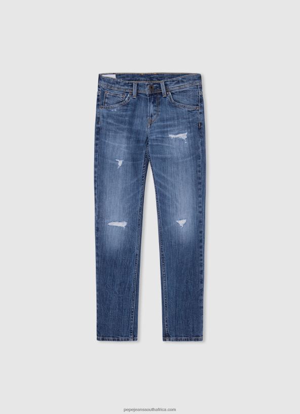 Denim Finly Low Rise Skinny Fit Jeans Pepe Jeans L20F2F1579 Boy - Image 4
