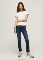 Denim Gen Straight Fit Mid Waist Jeans Pepe Jeans L20F2F4 Women