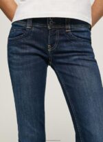 Denim Gen Straight Fit Mid Waist Jeans Pepe Jeans L20F2F4 Women - Image 3