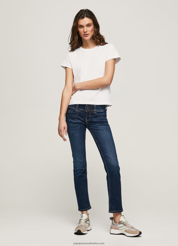 Denim Gen Straight Fit Mid Waist Jeans Pepe Jeans L20F2F4 Women - Image 1