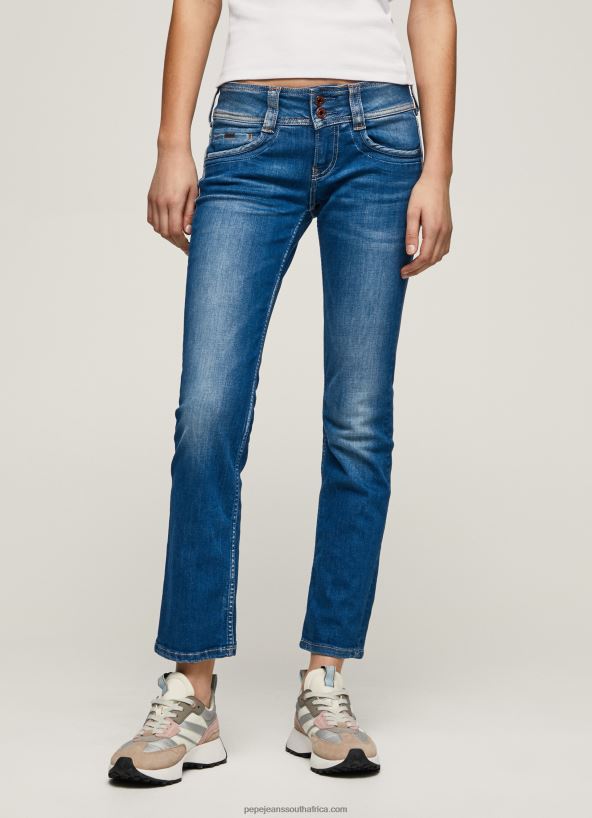 Denim Gen Straight Fit Mid Waist Jeans Pepe Jeans L20F2F6 Women - Image 2