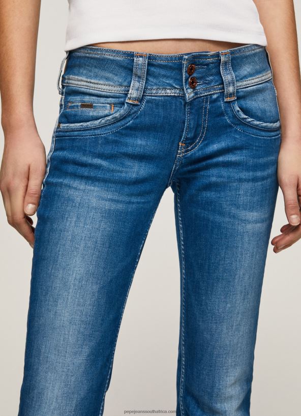 Denim Gen Straight Fit Mid Waist Jeans Pepe Jeans L20F2F6 Women - Image 3
