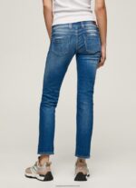 Denim Gen Straight Fit Mid Waist Jeans Pepe Jeans L20F2F6 Women - Image 4