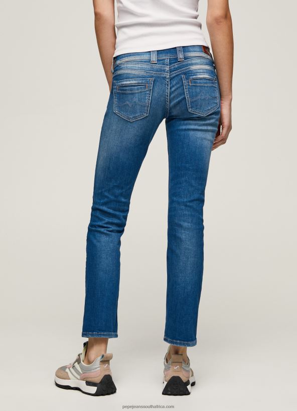 Denim Gen Straight Fit Mid Waist Jeans Pepe Jeans L20F2F6 Women - Image 4