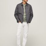 Denim Hatch Midrise Slim Fit Jeans Pepe Jeans L20F2F797 Men