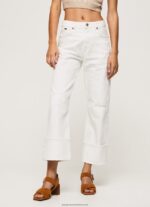 Denim Hazel High Waisted Regular Fit Jeans Pepe Jeans L20F2F2 Women - Image 2