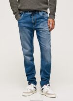 Denim Jagger Midrise Slim Fit Jeans Pepe Jeans L20F2F794 Men - Image 2
