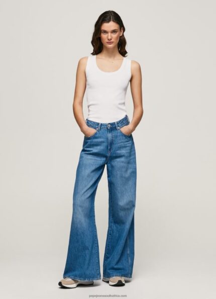 Denim Jaimy High Waisted Wide Fit Jeans Pepe Jeans L20F2F79 Women
