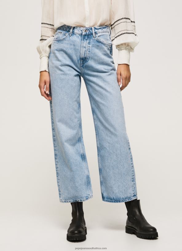 Denim Lexa Sky High Waisted Wide Fit Jeans Pepe Jeans L20F2F78 Women - Image 2