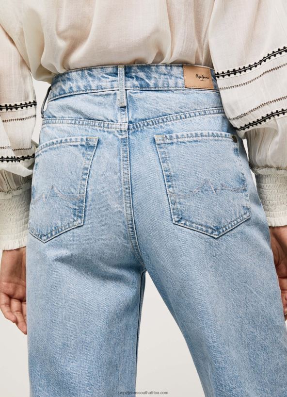 Denim Lexa Sky High Waisted Wide Fit Jeans Pepe Jeans L20F2F78 Women - Image 4