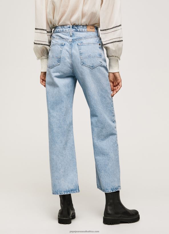 Denim Lexa Sky High Waisted Wide Fit Jeans Pepe Jeans L20F2F78 Women - Image 5