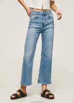 Denim Lexa Sky High Waisted Wide Fit Jeans Pepe Jeans L20F2F90 Women - Image 2