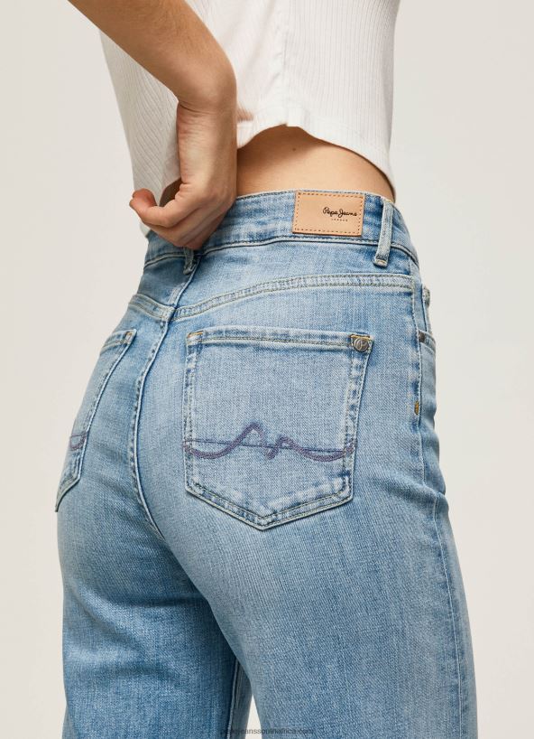 Denim Lexa Sky High Waisted Wide Fit Jeans Pepe Jeans L20F2F90 Women - Image 5