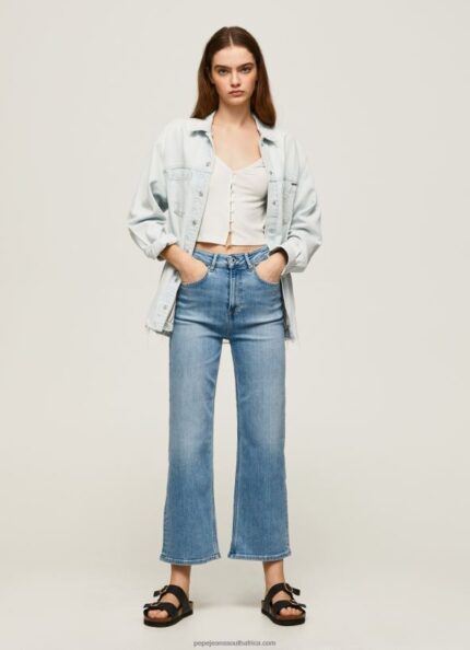 Denim Lexa Sky High Waisted Wide Fit Jeans Pepe Jeans L20F2F90 Women