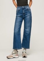 Denim Lexa Sky High Waisted Wide Fit Jeans Pepe Jeans L20F2F91 Women - Image 2