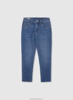 Denim Long Cotton Denim Jumpsuit Pepe Jeans L20F2F1363 Girl - Image 3