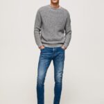 Denim Mason Midrise Skinny Fit Jeans Pepe Jeans L20F2F791 Men