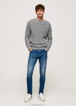Denim Mason Midrise Skinny Fit Jeans Pepe Jeans L20F2F791 Men