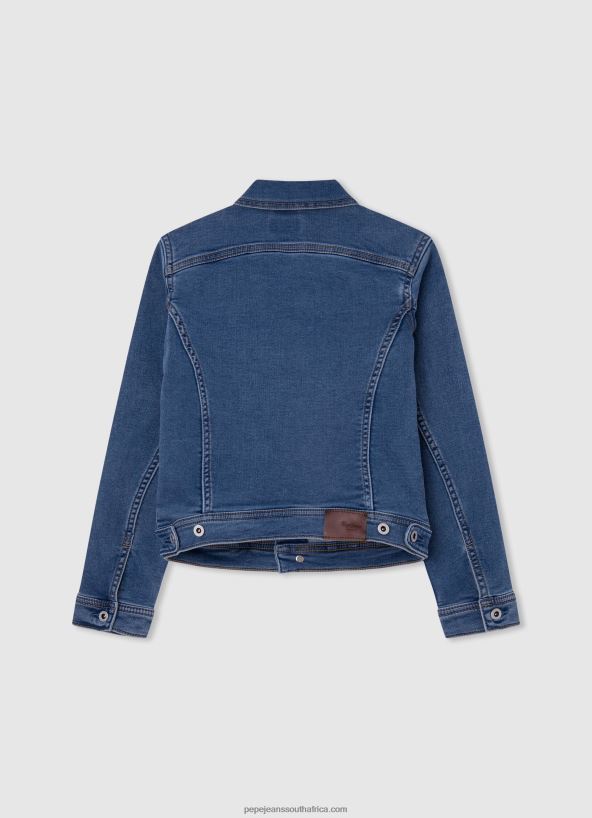 Denim New Berry Regular Fit Denim Jacket Pepe Jeans L20F2F1358 Girl - Image 2