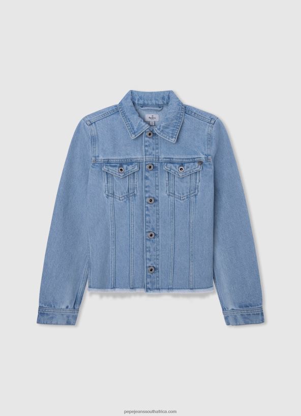 Denim New Berry Regular Fit Denim Jacket Pepe Jeans L20F2F1358 Girl - Image 4