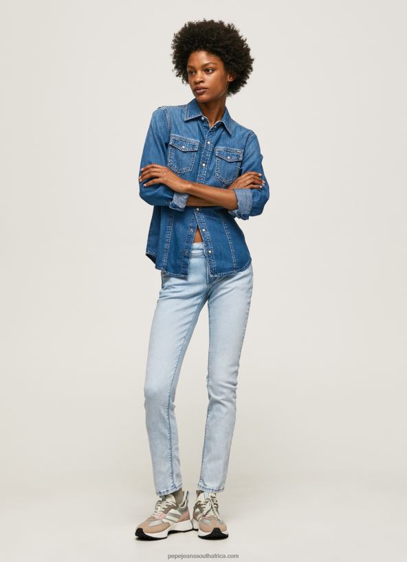 denim_new_brooke_midrise_regular_fit_jeans_pepe_jeans_l20f2f10_women.jpg Denim New Brooke Midrise Regular Fit Jeans Pepe Jeans L20F2F10 Women - Image 1