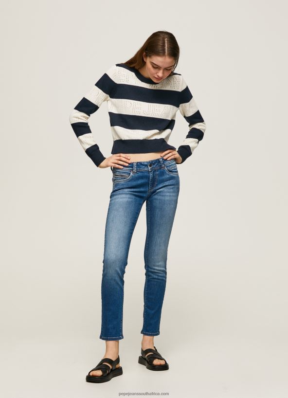 Denim New Brooke Midrise Regular Fit Jeans Pepe Jeans L20F2F8 Women - Image 1