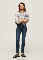 Denim New Brooke Slim Fit Mid Waist Jeans Pepe Jeans L20F2F35 Women