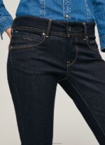 Denim New Brooke Slim Fit Mid Waist Jeans Pepe Jeans L20F2F9 Women - Image 3