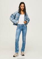 Denim New Gen Midrise Regular Fit Jeans Pepe Jeans L20F2F13 Women