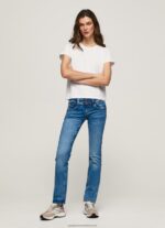 Denim New Gen Midrise Regular Fit Jeans Pepe Jeans L20F2F14 Women
