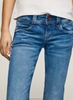 Denim New Gen Midrise Regular Fit Jeans Pepe Jeans L20F2F14 Women - Image 3