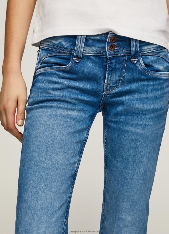 Denim New Gen Midrise Regular Fit Jeans Pepe Jeans L20F2F14 Women - Image 3