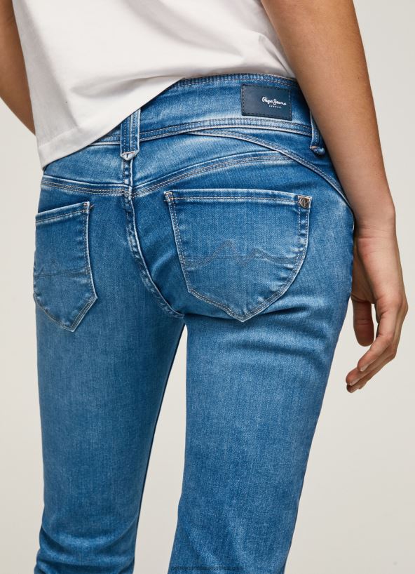 Denim New Gen Midrise Regular Fit Jeans Pepe Jeans L20F2F14 Women - Image 5