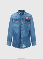 Denim Noah Regular Fit Denim Shirt Pepe Jeans L20F2F1049 Men - Image 5