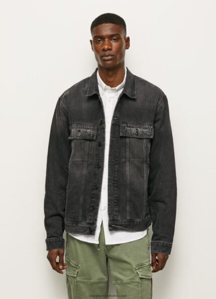 Denim Oversized Denim Jacket Pepe Jeans L20F2F833 Men