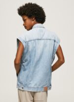 Denim Oversized Fit Denim Waistcoat Pepe Jeans L20F2F131 Women - Image 4